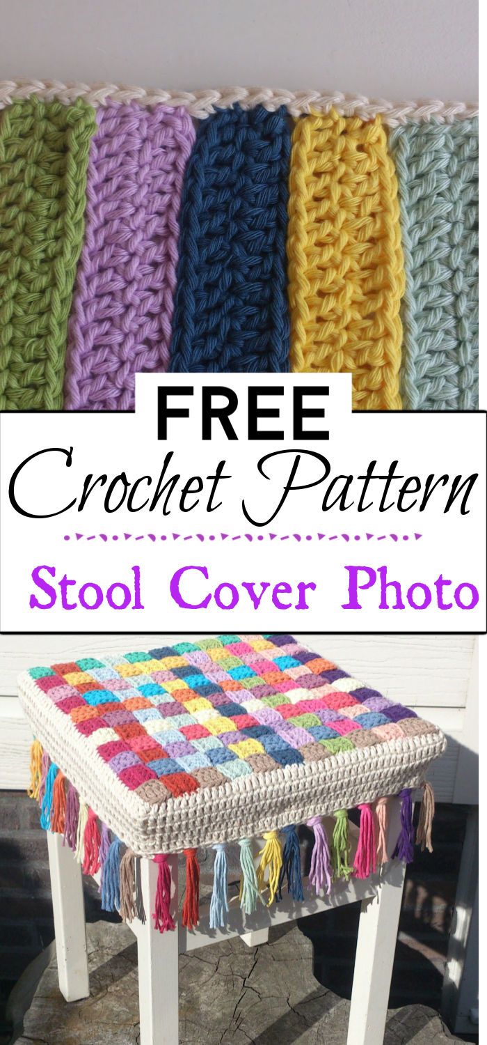 10 Stool Cover Crochet Pattern Crochet with Patterns