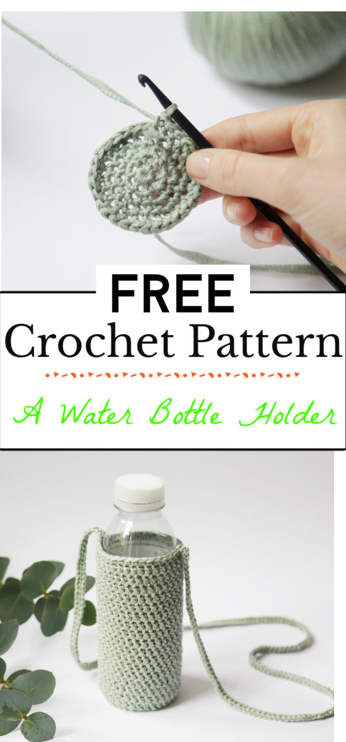 4. How To Crochet A Water Bottle Holder