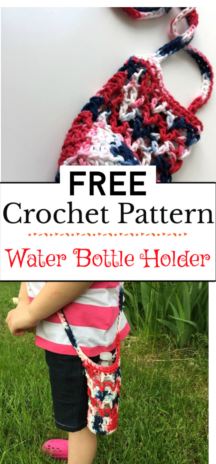 5. Crochet Water Bottle Holder