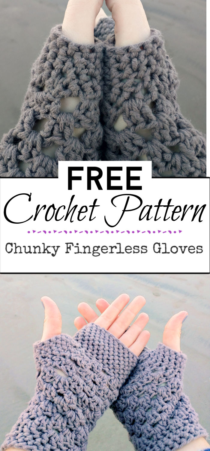 8. Chunky Fingerless Gloves