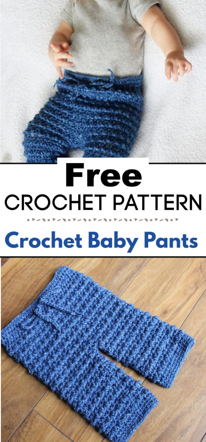1. How To Crochet Baby Pants Free Pattern