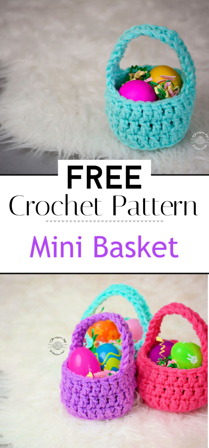 Crochet Mini Basket