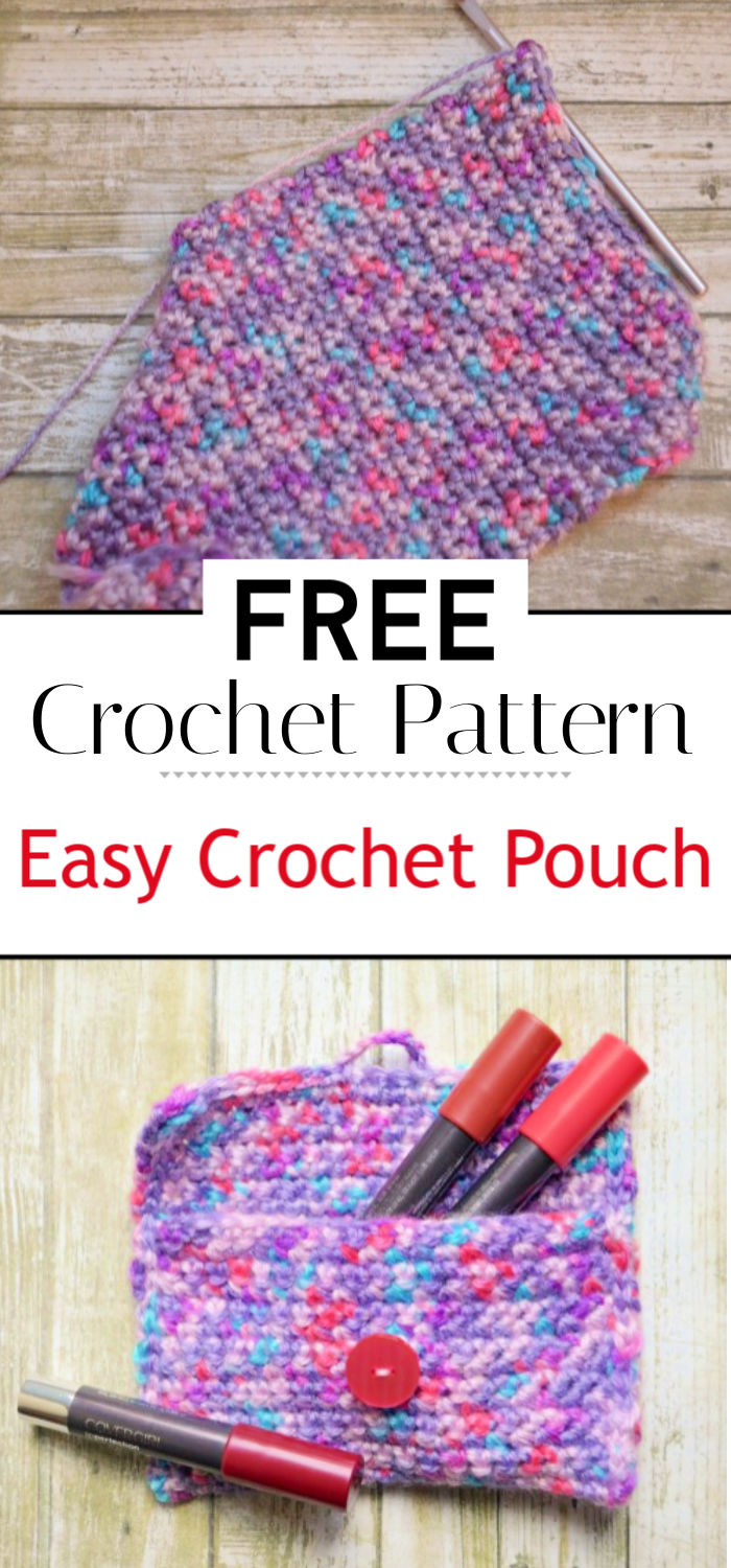 Easy Crochet Pouch