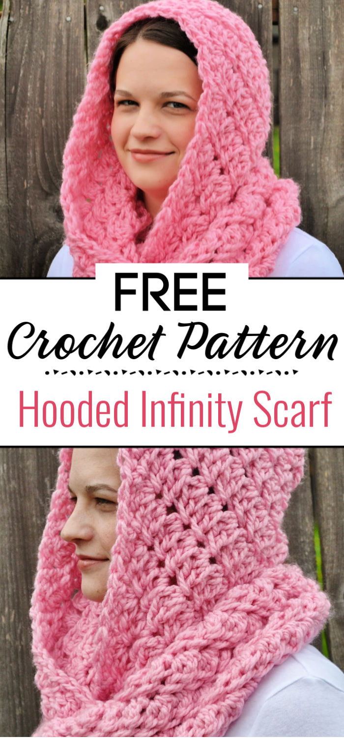 10 Warm Hooded Scarves And Cowls To Knit - Crochet with Patterns