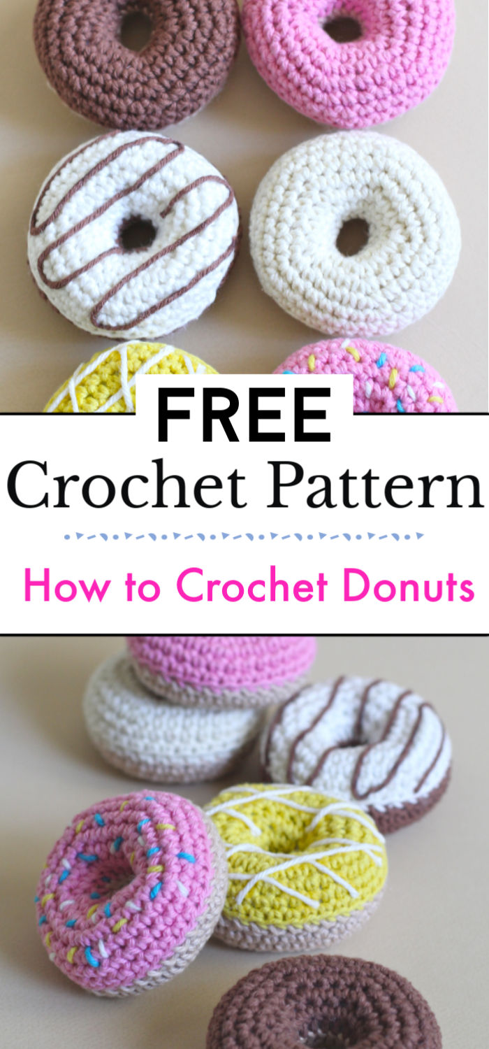 How to Crochet Donuts Free Pattern