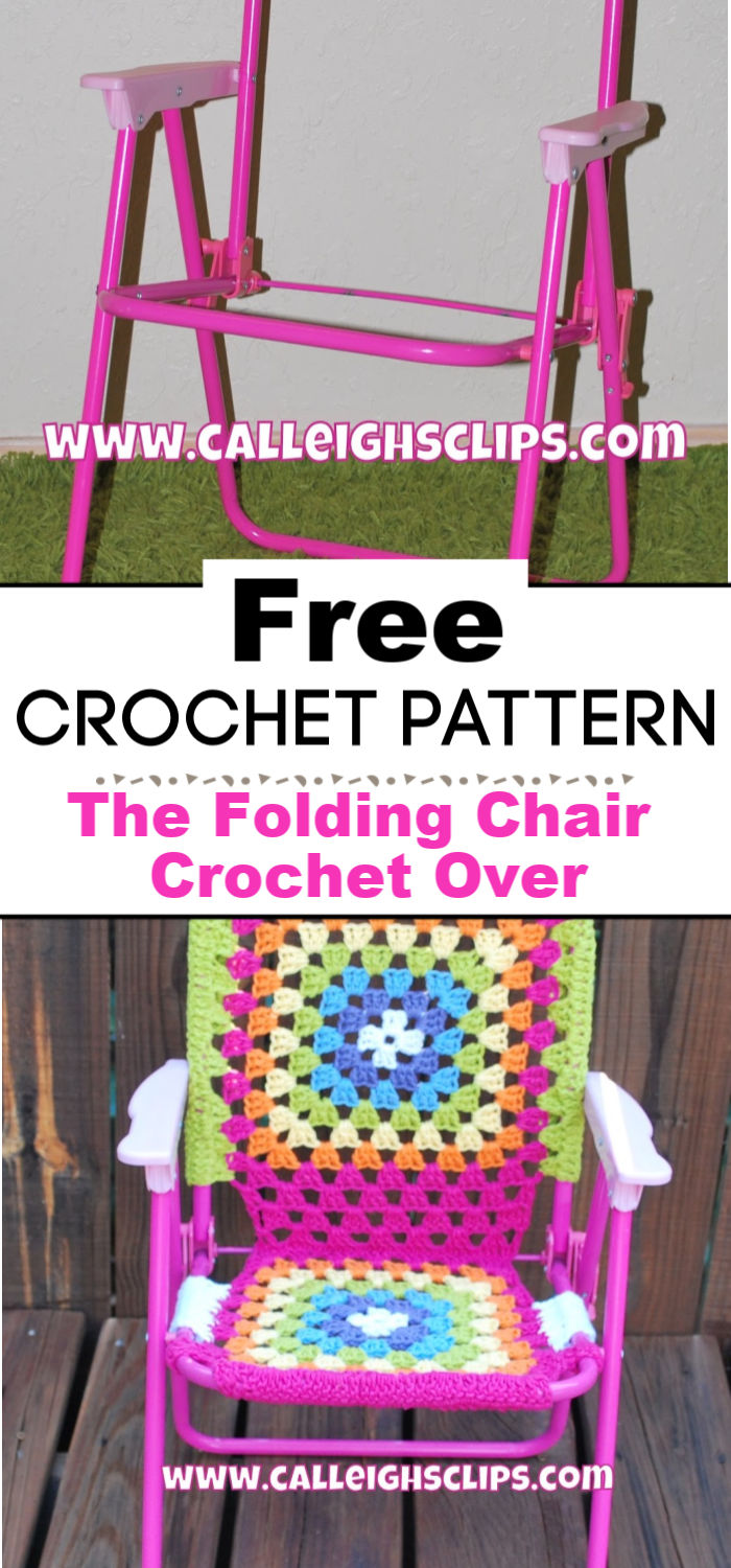 The Folding Chair Crochet Over