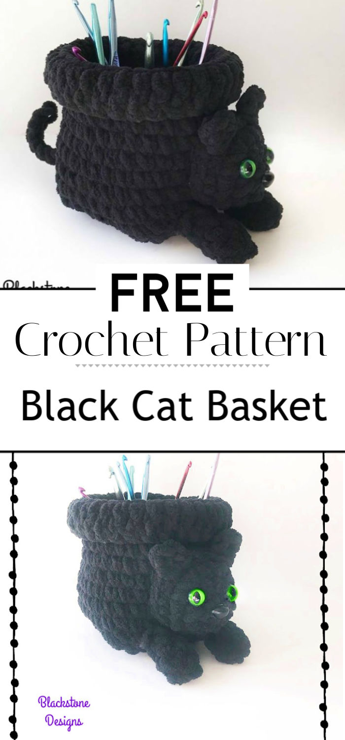 Black Cat Basket