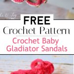 Crochet Baby Gladiator Sandals Free Crochet Pattern