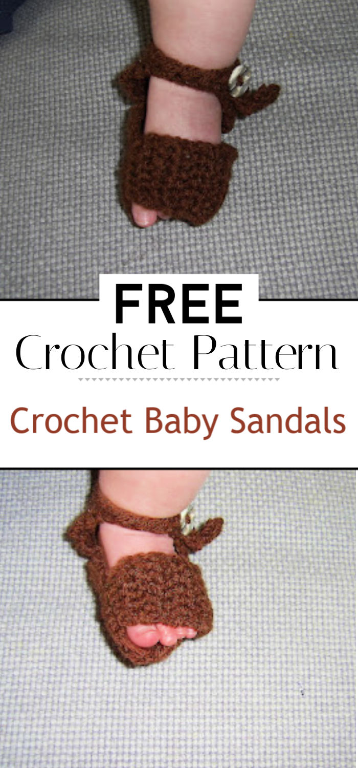 Crochet Baby Sandals