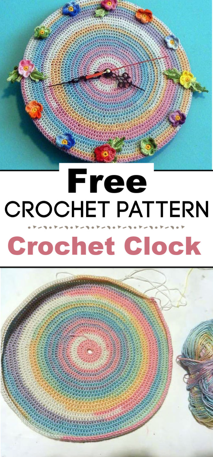 Crochet Clock Free Pattern