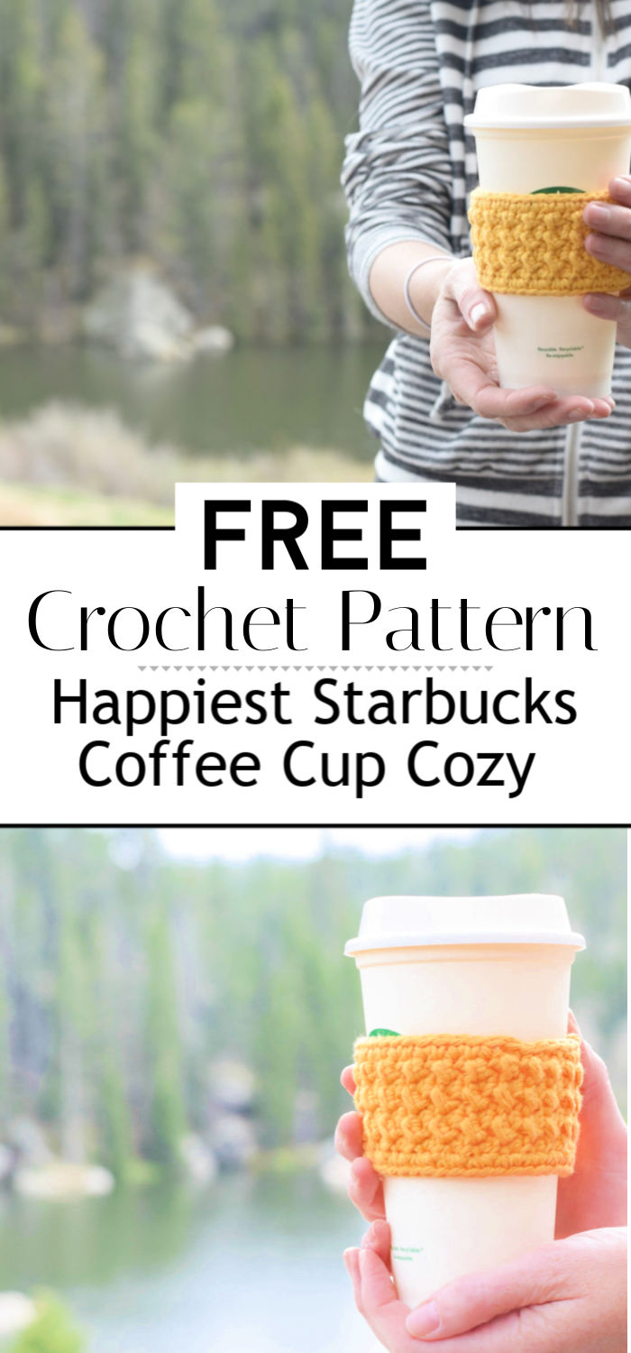 Happiest Starbucks Coffee Cup Cozy
