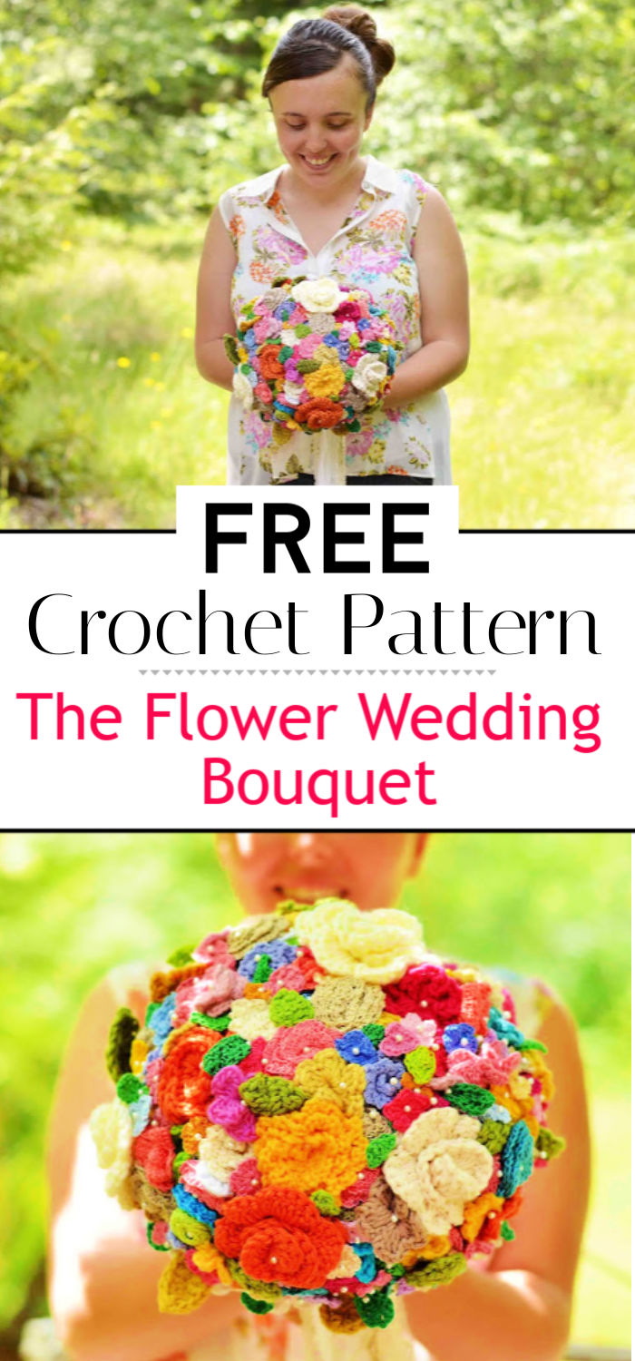 The Crocheted Flower Wedding Bouquet