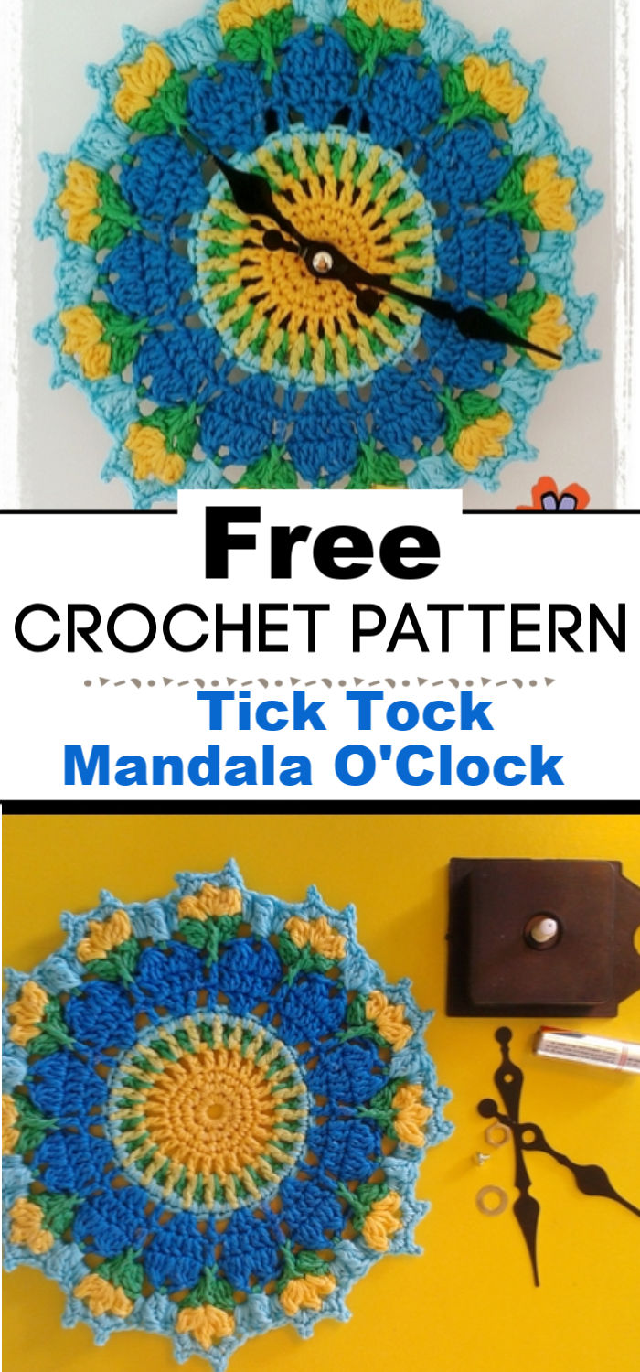 Tick Tock Mandala OClock