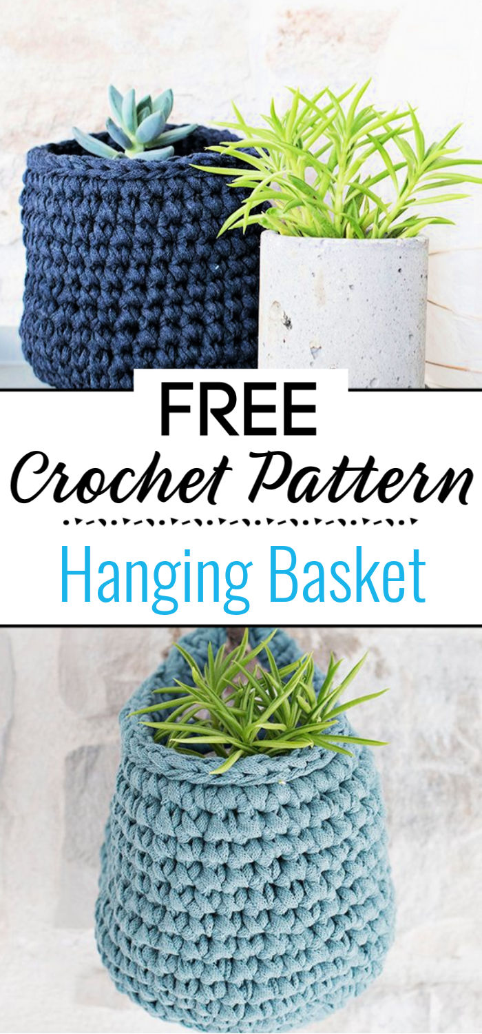 3.Pattern Crochet Hanging Basket 1