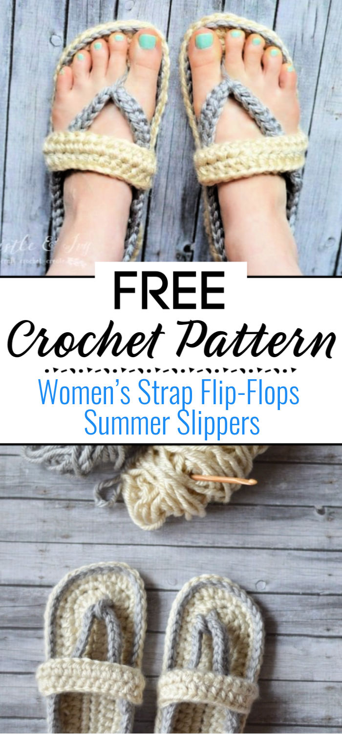 8.Women’s Strap Flip Flops Summer Slippers