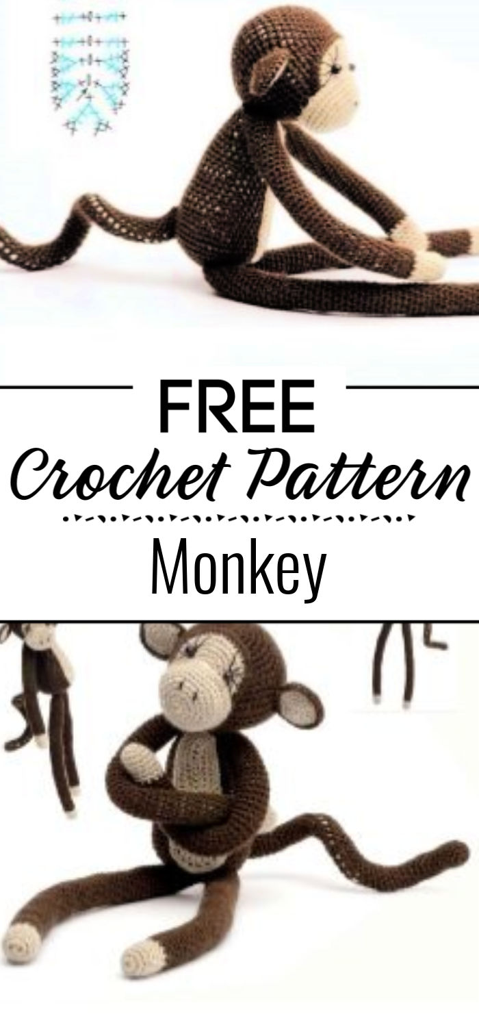 Crochet Monkey Free Pattern