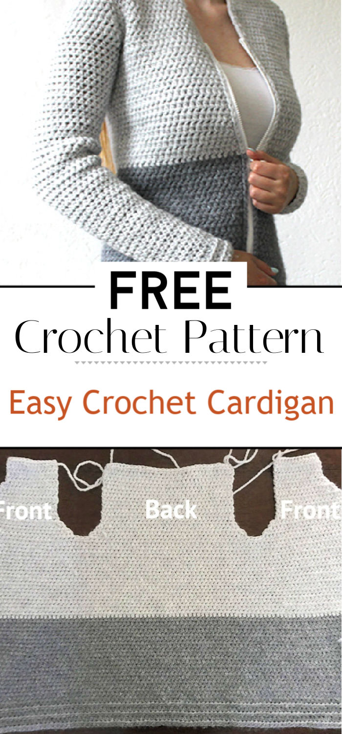 Easy Crochet Cardigan