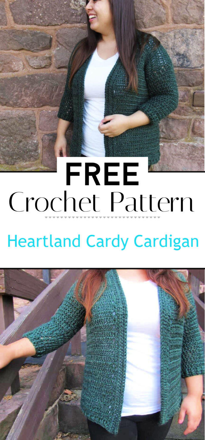 Heartland Cardy Cardigan Crochet Pattern