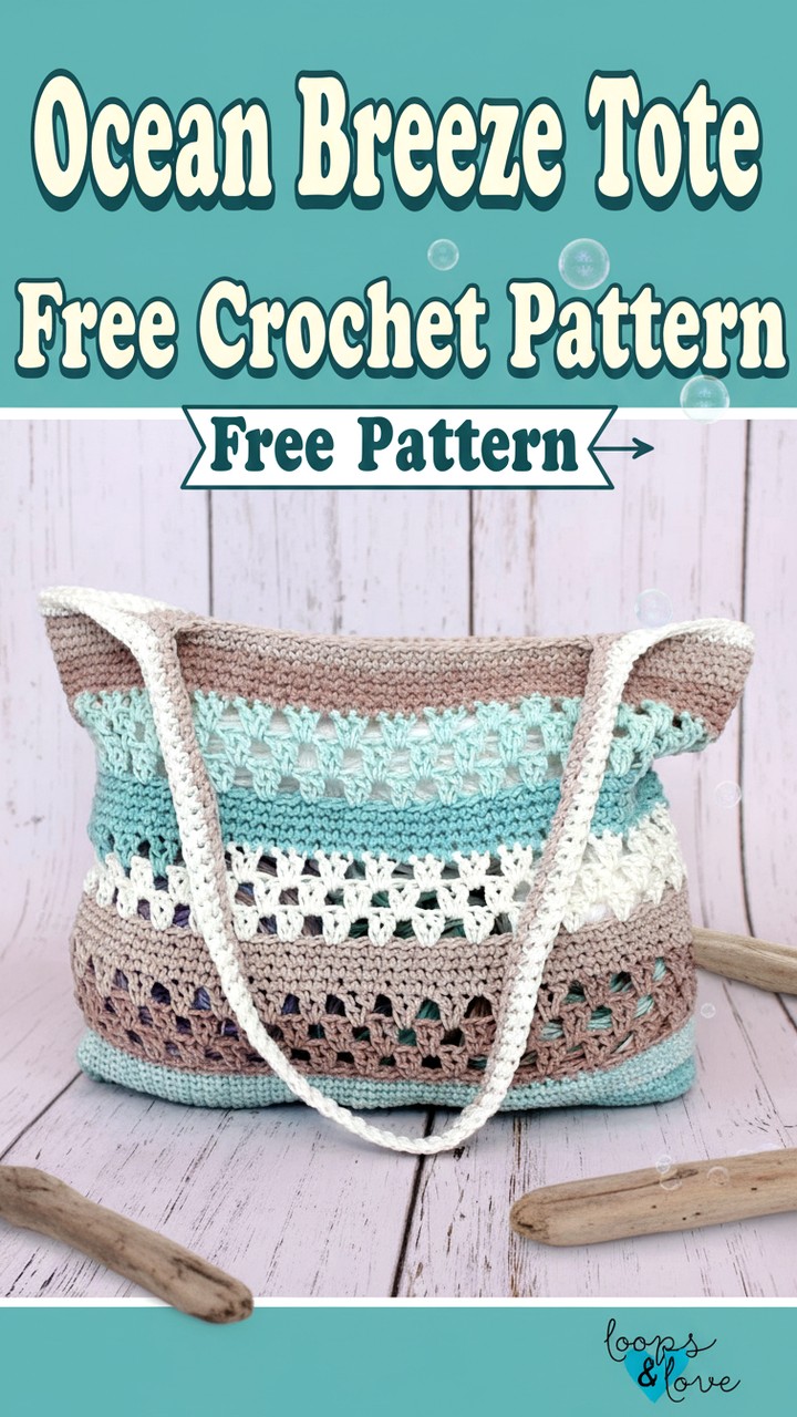 15 Free Crochet Beach Bag Pattern - Crochet with Patterns