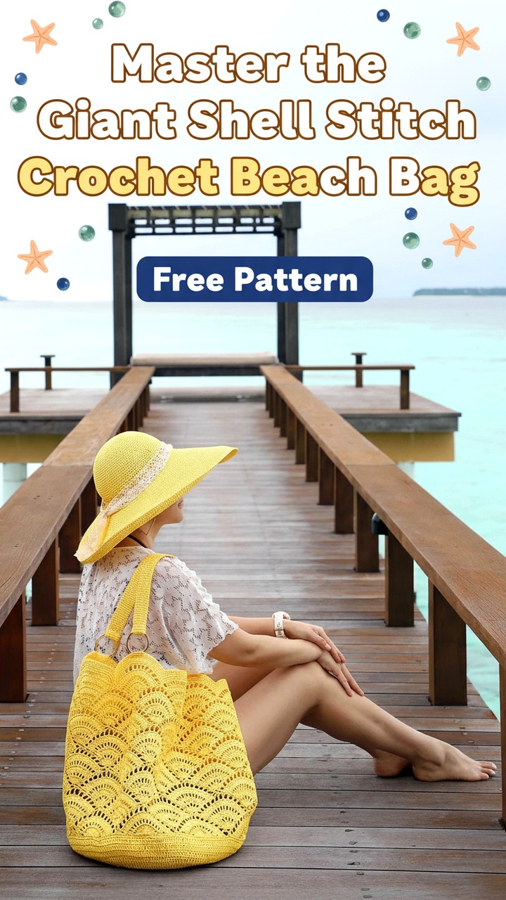 15 Free Crochet Beach Bag Pattern - Crochet with Patterns