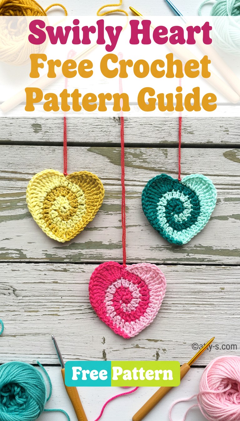 13 Easy Free Crochet Applique Patterns for Beginners - Crochet with ...