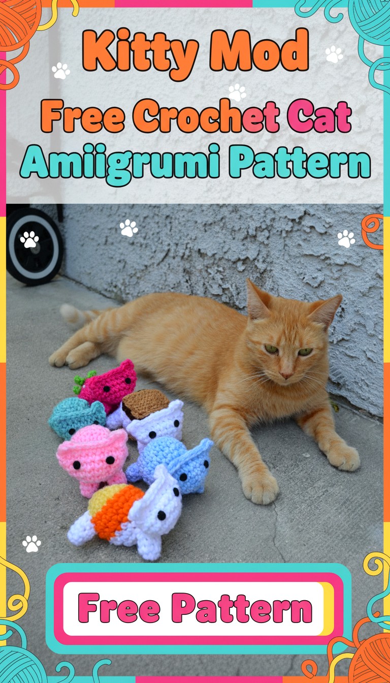 10 Easy Free Crochet Cat Toy Patterns (Purr‑Fect DIY Ideas) - Crochet ...