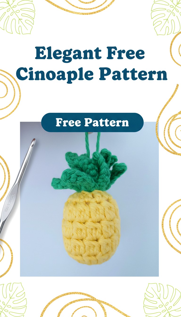 12 Beautiful Pineapple Crochet Patterns (Easy & Free Designs) - Crochet ...