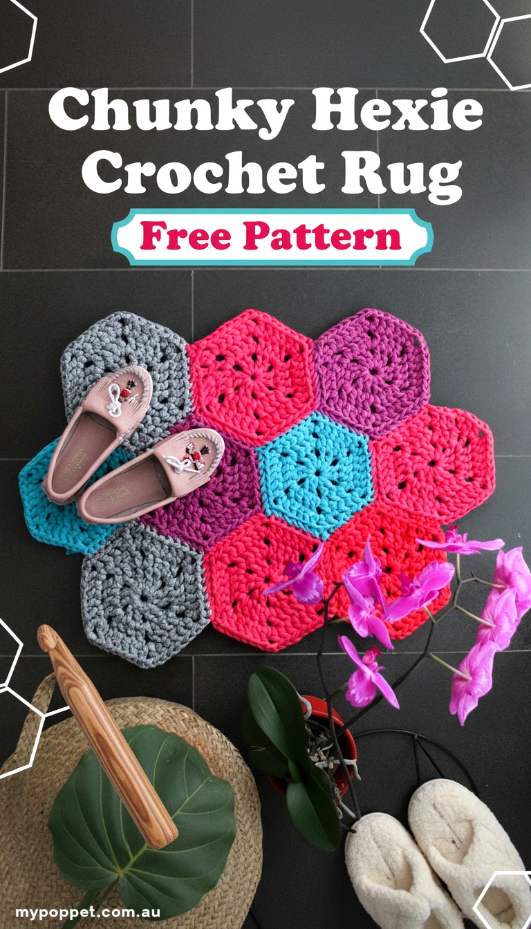 11 Easy Crochet Rug Patterns for Beginners (Free & Stylish Home Decor ...