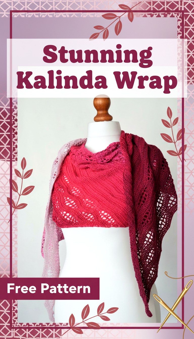 12 Easy Free Crochet Shawl and Wrap Patterns - Crochet with Patterns