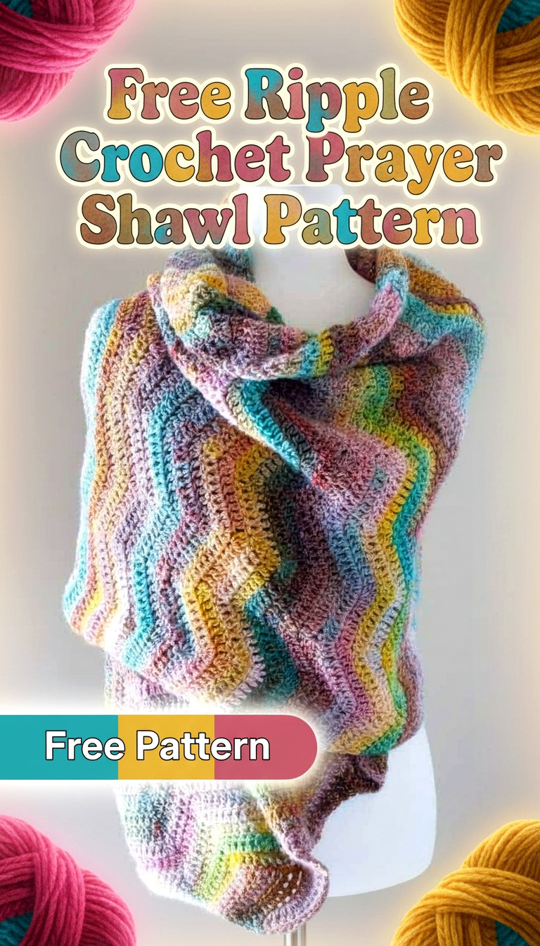 11 Easy Crochet Prayer Shawl Patterns for Comfort, Healing & Gifts ...