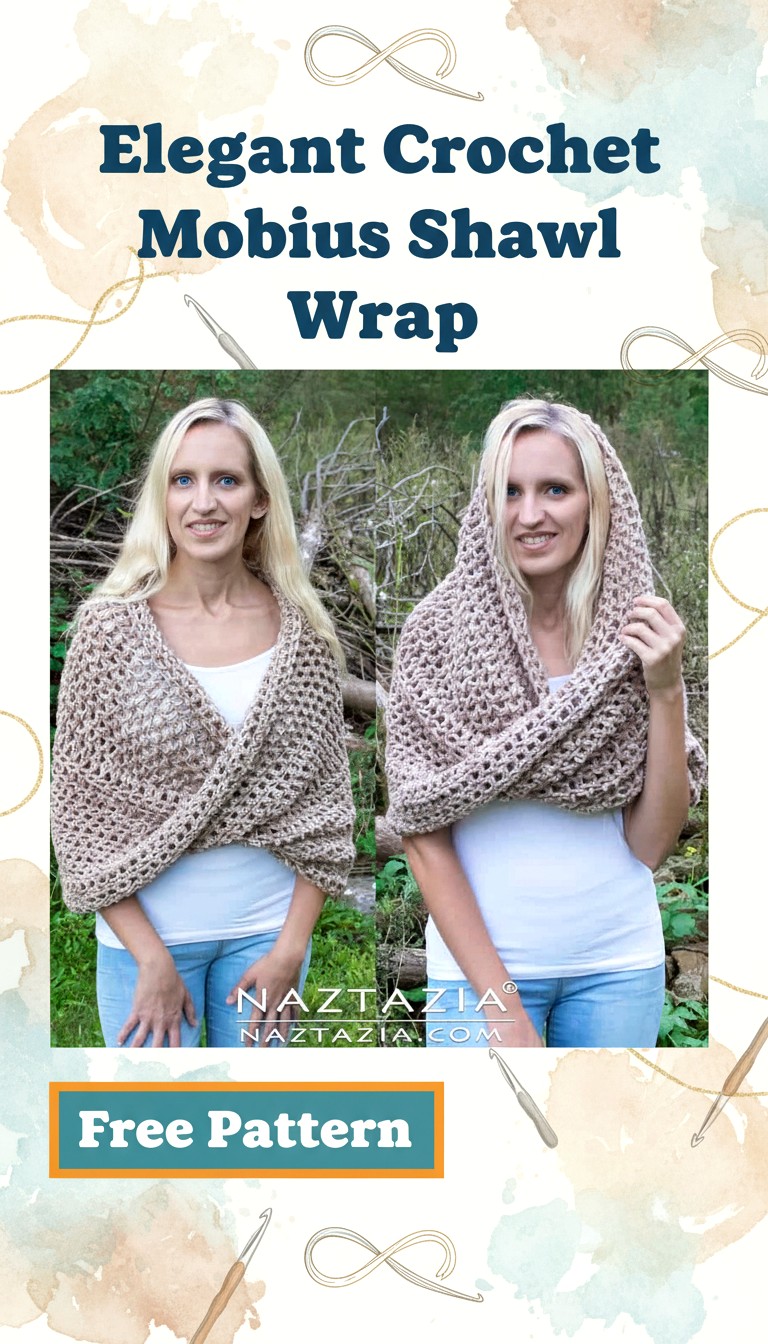 12 Easy Free Crochet Shawl and Wrap Patterns - Crochet with Patterns