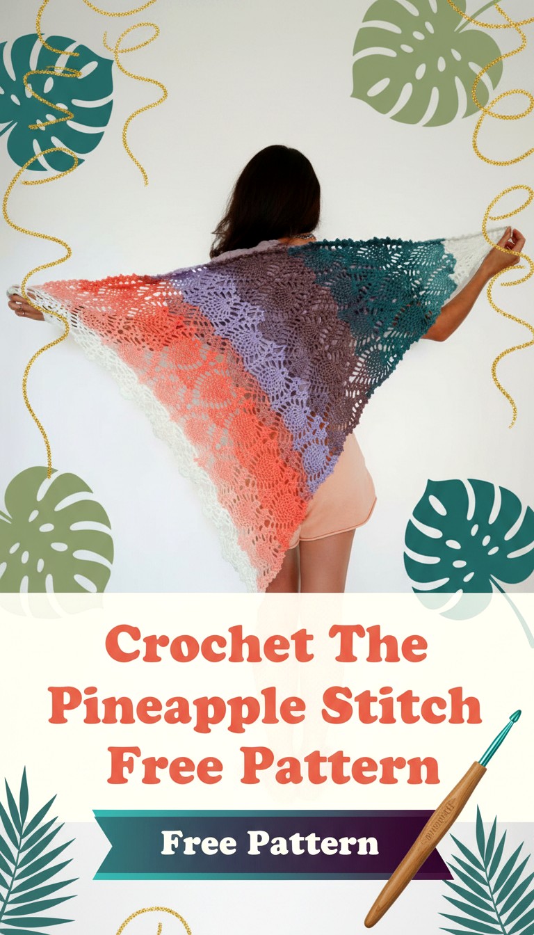 12 Beautiful Pineapple Crochet Patterns (Easy & Free Designs) - Crochet ...