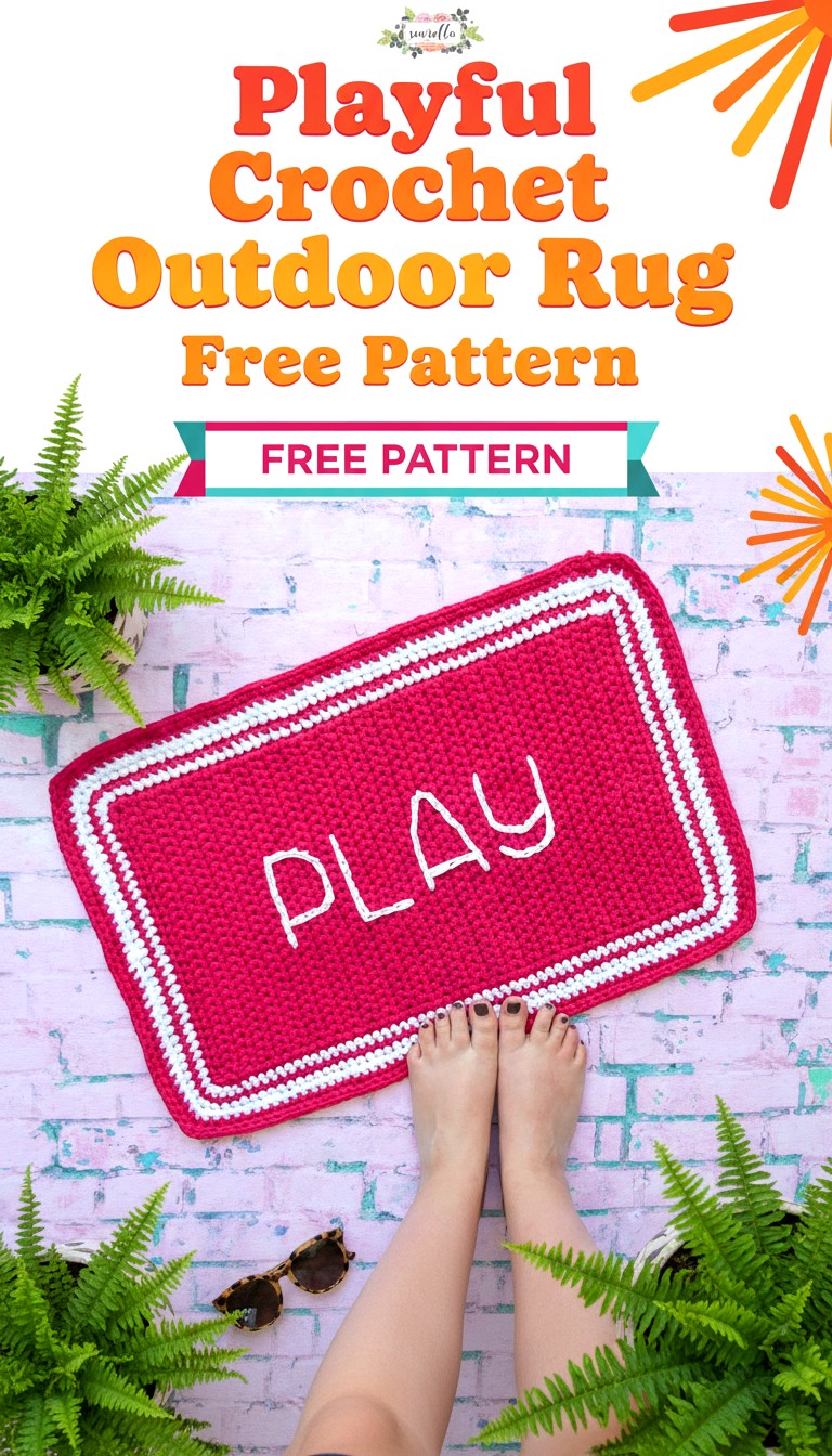 11 Easy Crochet Rug Patterns for Beginners (Free & Stylish Home Decor ...