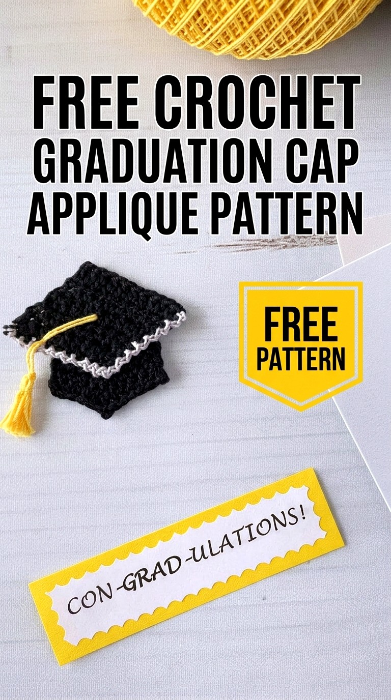 Free Crochet Graduation Patterns 10 Free Crochet Graduation Gift Ideas - Crochet with Patterns