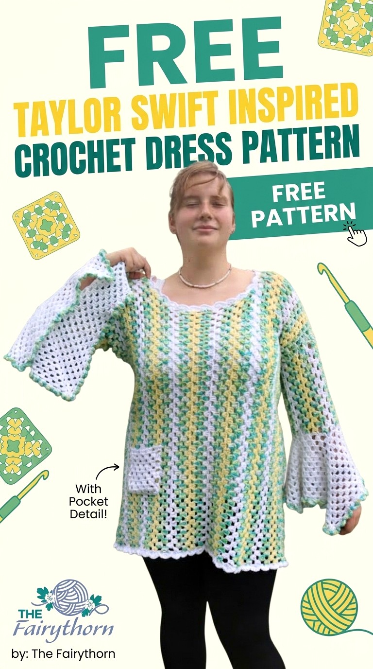 Taylor Swift Pattern 10 Crochet Dress Patterns Inspired by Taylor Swift - Crochet with Patterns