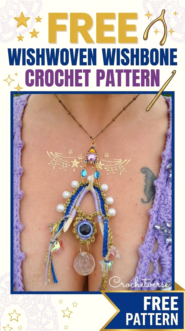 Wishbone Pattern 10 Free Crochet Accessories You’ll Love - Crochet with Patterns