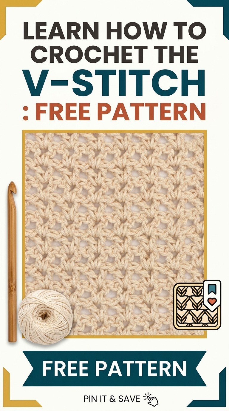 Pattern Vcrochet Example 10 Free Crochet V-Stitch Patterns - Crochet with Patterns